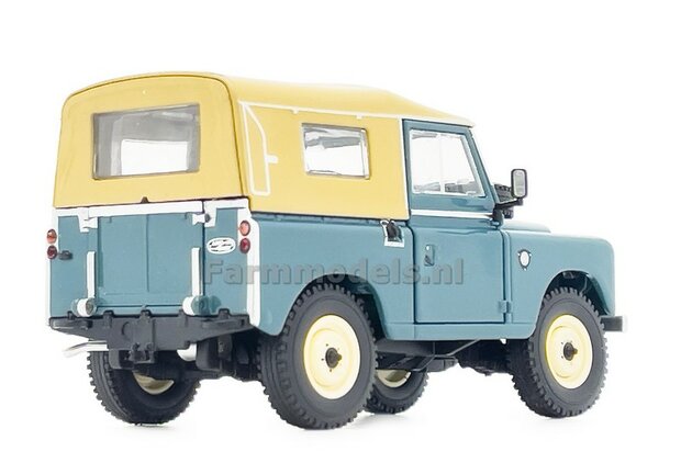 SOFTTOP MARINE BLUE LANDROVER series 3 88 1:32 Marge Models MM 2420-01    