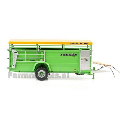 GREEN Joskin Betimax RDS G 6000 1 assige veetrailer 1:32 Universal Hobbies UH6627     AVAILABLE SOON