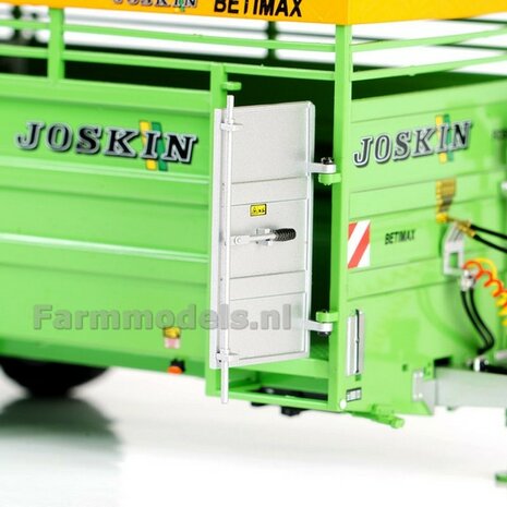 GREEN Joskin Betimax RDS G 6000 1 assige veetrailer 1:32 Universal Hobbies UH6627     AVAILABLE SOON