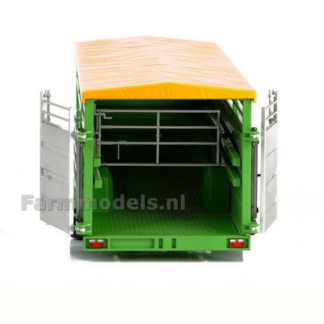 GREEN Joskin Betimax RDS G 6000 1 assige veetrailer 1:32 Universal Hobbies UH6627     AVAILABLE SOON