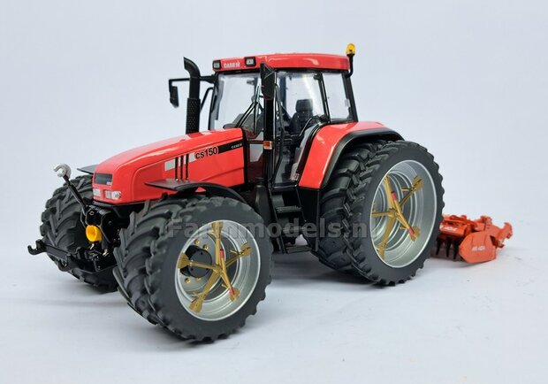 MOLCON 5-STER dubbellucht koppelsysteem &Oslash; 42mm. Materiaal Resin NEW HOLLAND WIT Gespoten  Universeel te gebruiken 1:32   