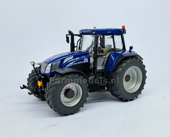 CASE CS150/ NH T7550/ STEYR 9145: 2x Brede Banden &Oslash; 47 x 20.5 mm + ALUMINIUM velgen BLANK geleverd 1:32 Farmmodels Custom Line Series  