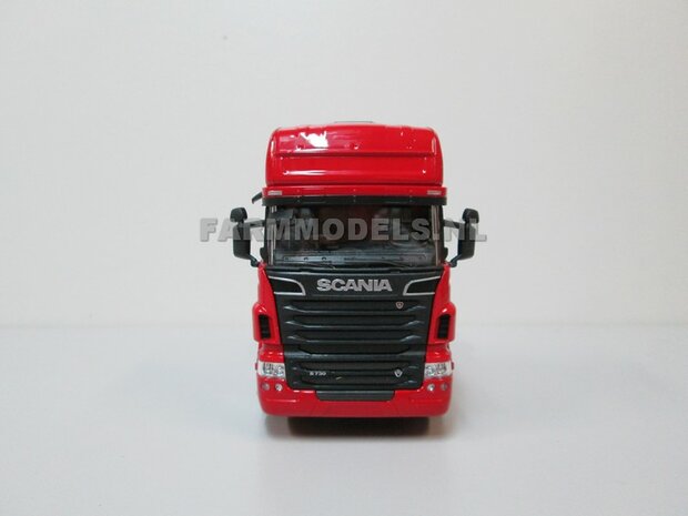 Scania V8 R730 6x4 Rood 2015 1:32 WELLY32670Lr    EXPECTED  