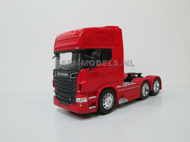 Scania V8 R730 6x4 Rood 2015 1:32 WELLY32670Lr    EXPECTED  