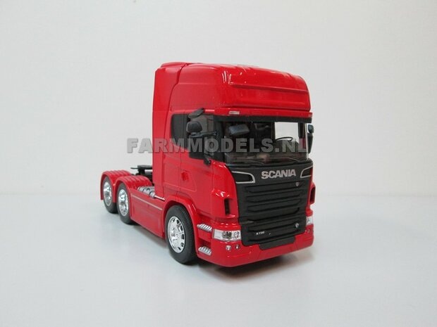 Scania V8 R730 6x4 Rood 2015 1:32 WELLY32670Lr    EXPECTED  