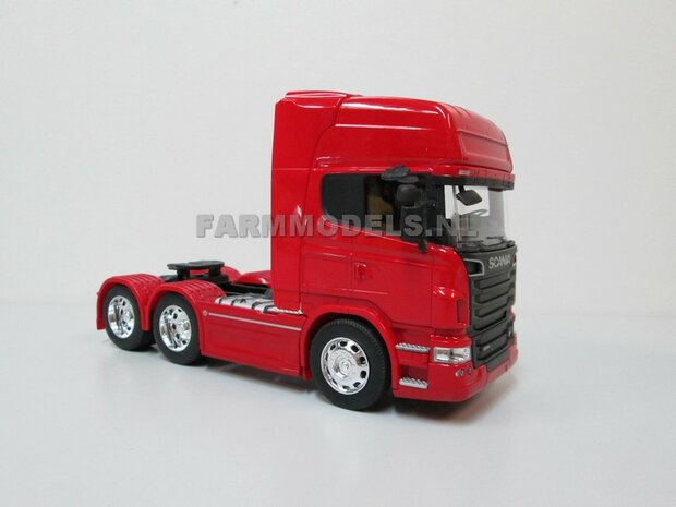 Scania V8 R730 6x4 Rood 2015 1:32 WELLY32670Lr    EXPECTED  