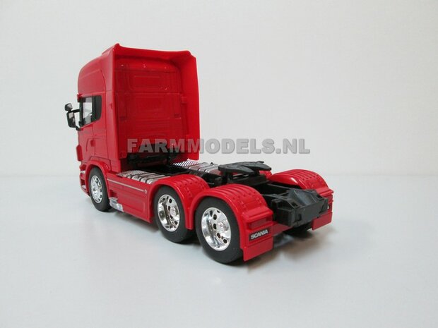 Scania V8 R730 6x4 Rood 2015 1:32 WELLY32670Lr    EXPECTED  