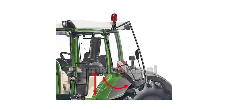 Fendt 1050 Vario avec Fendt One Cabine (2022) - Carton Vert