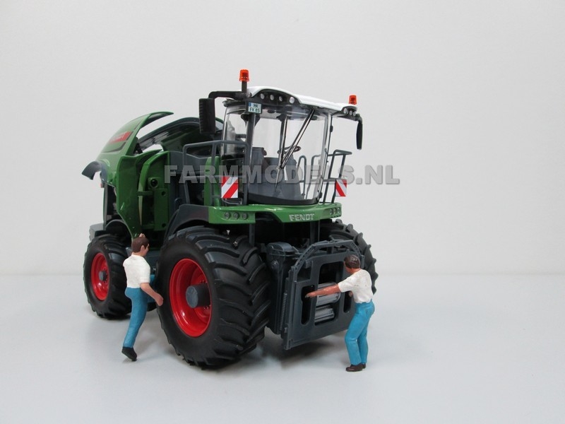 Fendt Katana 85 Wiking, Hakselaar met maisbek en grasopraper