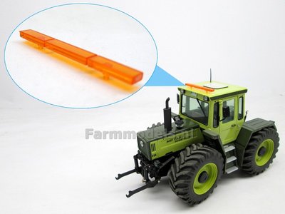 Gezamenlijk woede straal Zwaailamp balk plat 38 mm lengte oranje/ zwaailicht 1:32 - Farmmodels -  Miniaturen - Onderdelen - Stickers - Banden