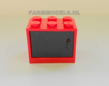 Soeverein Vervorming Rennen 23554 kast Lego opbergkist / monsterkabinet kast - Farmmodels - Miniaturen  - Onderdelen - Stickers - Banden